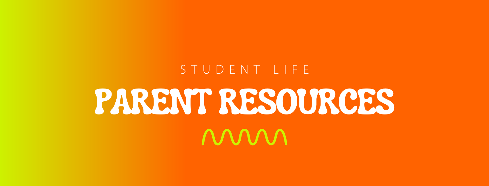 Parent Resource Banner Parent Resource Banner